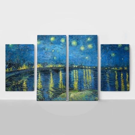 Τετράπτυχος VAN GOGH STARRY NIGHT - Vincent Van Gogh Sticky 1