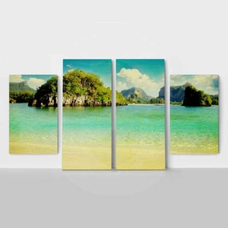 Τετράπτυχος BEAUTIFUL BEACH - Νησια Sticky 1