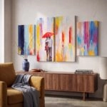 Τετράπτυχος COLOR RAIN COUPLE