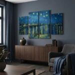 Τετράπτυχος VAN GOGH STARRY NIGHT
