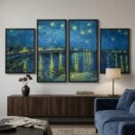 Τετράπτυχος VAN GOGH STARRY NIGHT