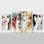 Τετράπτυχος WOMEN FACES