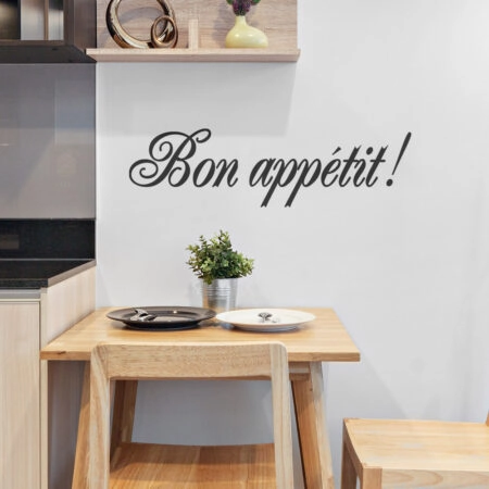 Αυτοκόλλητο τοίχου BON APPETIT - Κουζίνα