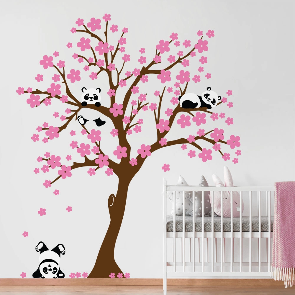 Αυτοκόλλητο τοίχου CUTE PANDA