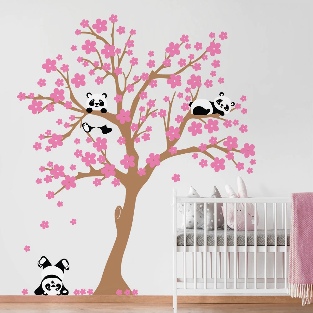 Αυτοκόλλητο τοίχου CUTE PANDA
