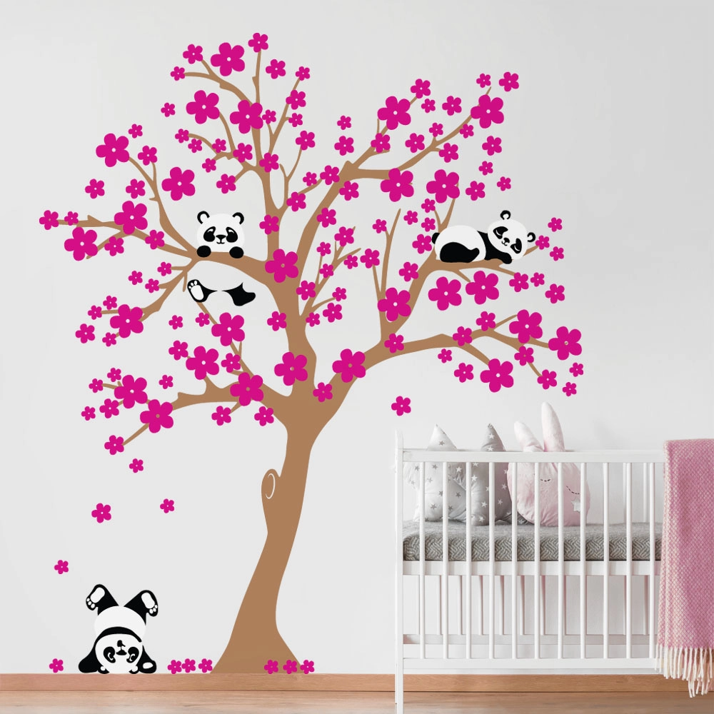 Αυτοκόλλητο τοίχου CUTE PANDA