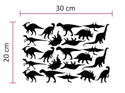 Mini Sticker σετ ΔΕΙΝΟΣΑΥΡΟΙ - Mini Sticker sets Sticky 1