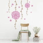 Αυτοκόλλητο τοίχου FLOWER BALLS
