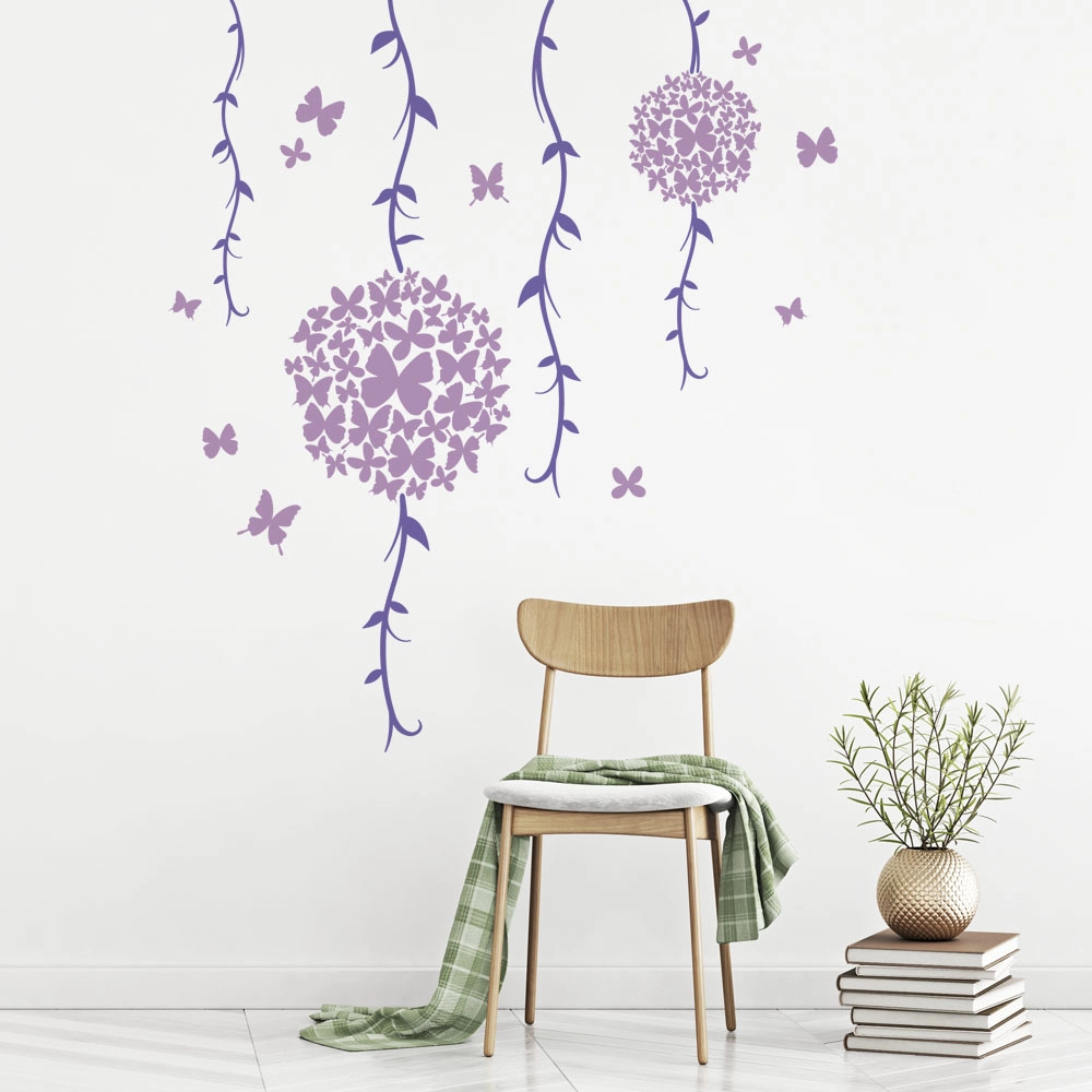 Αυτοκόλλητο τοίχου FLOWER BALLS