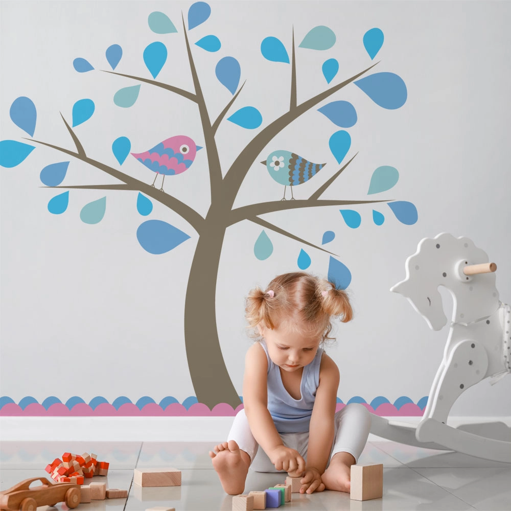 Αυτοκόλλητο τοίχου KIDS TREE5