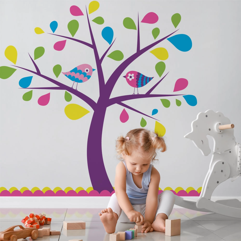 Αυτοκόλλητο τοίχου KIDS TREE5