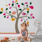 Αυτοκόλλητο τοίχου KIDS TREE5