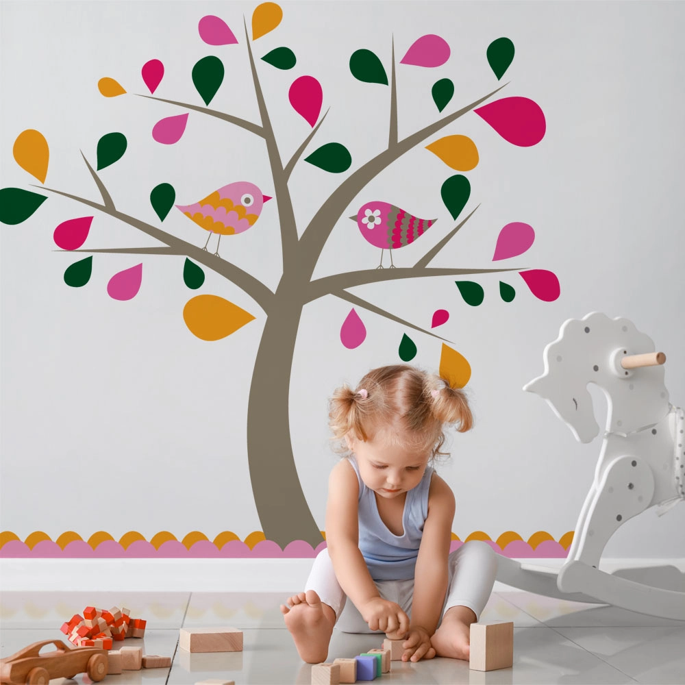 Αυτοκόλλητο τοίχου KIDS TREE5