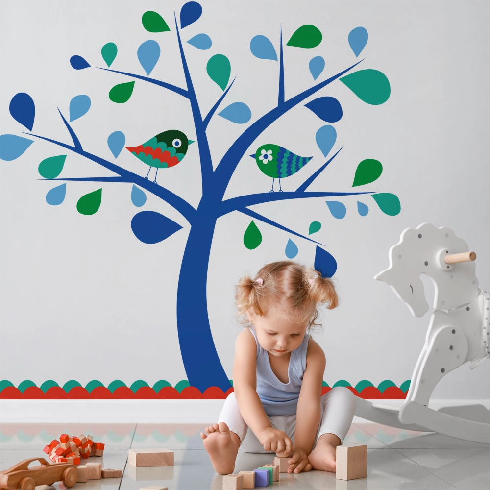 Αυτοκόλλητο τοίχου KIDS TREE5