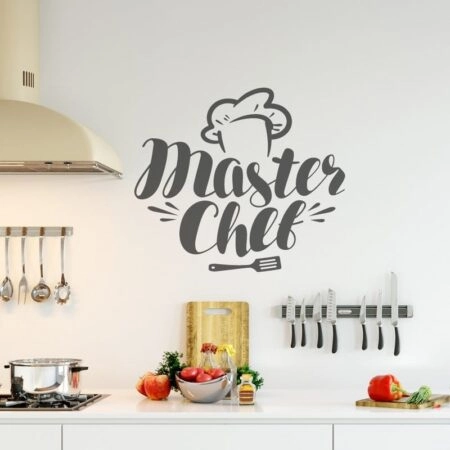 Aυτοκόλλητο τοίχου MASTER CHEF - Κουζίνα