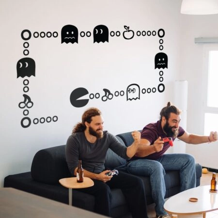 Aυτοκόλλητο τοίχου PACMAN - Εφηβικά