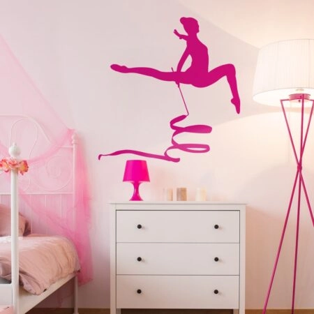 Aυτοκόλλητο τοίχου ΡΥΘΜΙΚΗ ΓΥΜΝΑΣΤΙΚΗ - Αθλήματα