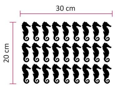 Mini Sticker σετ ΙΠΠΟΚΑΜΠΟΙ - Mini Sticker sets Sticky 1