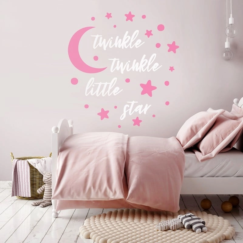 Αυτοκόλλητο τοίχου TWINKLE TWINKLE LITTLE STAR