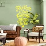 Aυτοκόλλητο τοίχου TOGETHER IS OUR FAVORITE PLACE