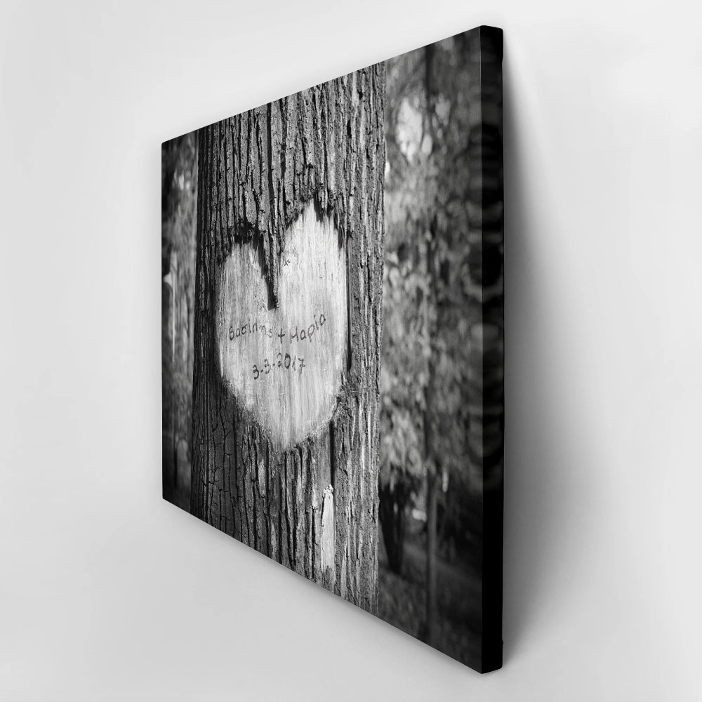 Πίνακας σε καμβά WOOD CARVING