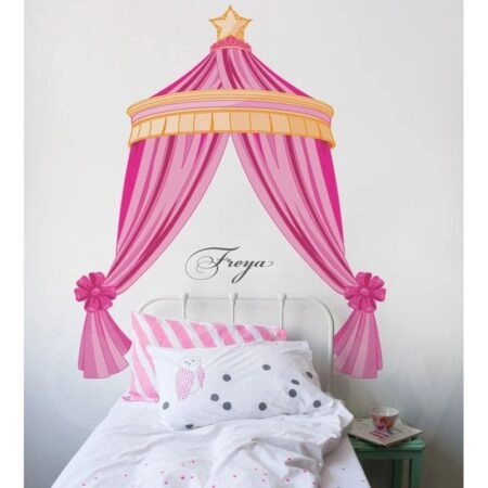 Aυτοκόλλητο τοίχου PRINCESS BED - Βρεφικα & Παιδικά