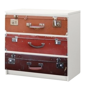 Αυτοκόλλητο Συρταριέρας SUITCASES - Αυτοκολλητα επιπλων Sticky 1