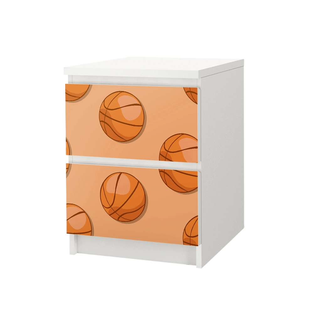 Αυτοκόλλητο Συρταριέρας BASKETBALL