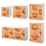 Αυτοκόλλητο Συρταριέρας BASKETBALL
