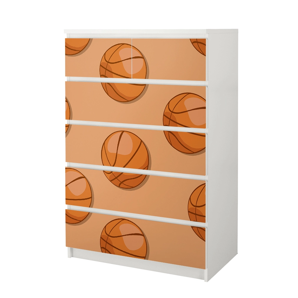 Αυτοκόλλητο Συρταριέρας BASKETBALL