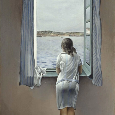 Πίνακας σε καμβά DALI - FIGURE AT THE WINDOW - Salvador Dali Sticky 6