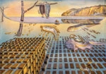 Πίνακας σε καμβά DALI - THE DISINTEGRATION OF THE PERSISTENCE OF MEMORY