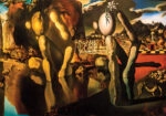 Πίνακας σε καμβά DALI - THE METAMORPHOSIS OF NARCISSUS