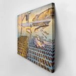 Πίνακας σε καμβά DALI - THE DISINTEGRATION OF THE PERSISTENCE OF MEMORY