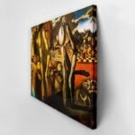 Πίνακας σε καμβά DALI - THE METAMORPHOSIS OF NARCISSUS
