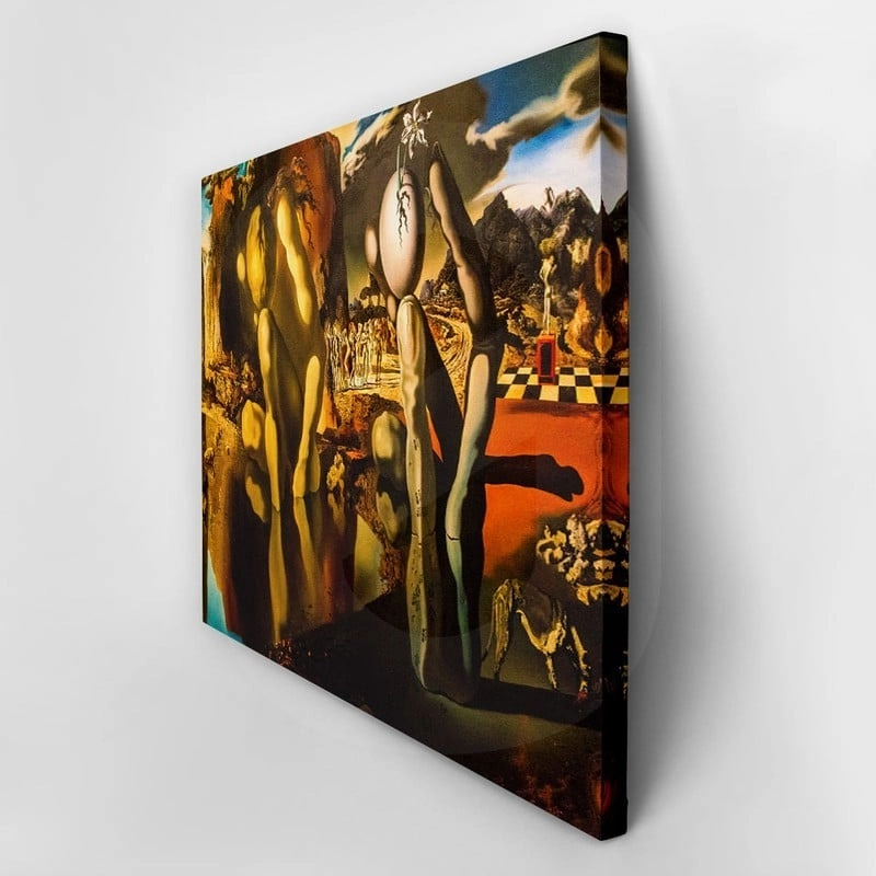 Πίνακας σε καμβά DALI - THE METAMORPHOSIS OF NARCISSUS
