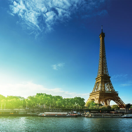 Πινακας σε καμβά EIFFEL TOWER 3 - Αξιοθεατα και Ιστορια Sticky 5