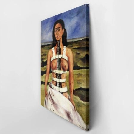 Πίνακας σε καμβά FRIDA BROKEN COLUMN - Frida Kahlo Sticky 3