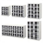Αυτοκόλλητο Συρταριέρας GREY CHECKER