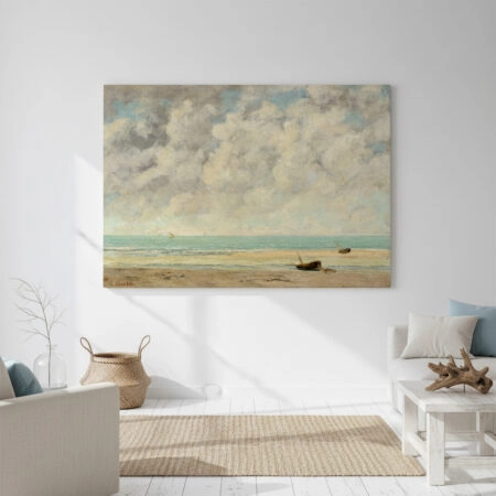 Πινακας Σε Καμβά GUSTAVE COURBET – THE CALM SEA - Gustave Courbet