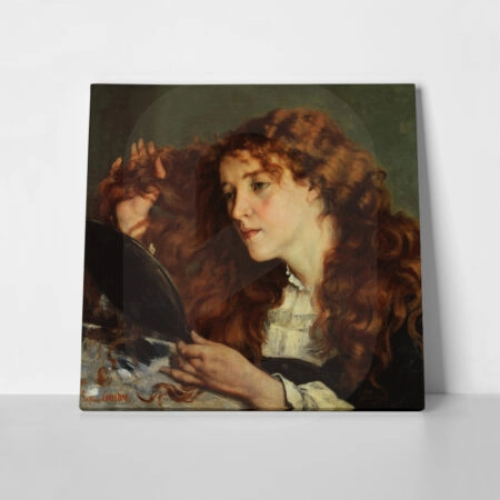 Πινακας Σε Καμβά GUSTAVE COURBET – JO LA BELLE IRLANDAISE - Gustave Courbet Sticky 1