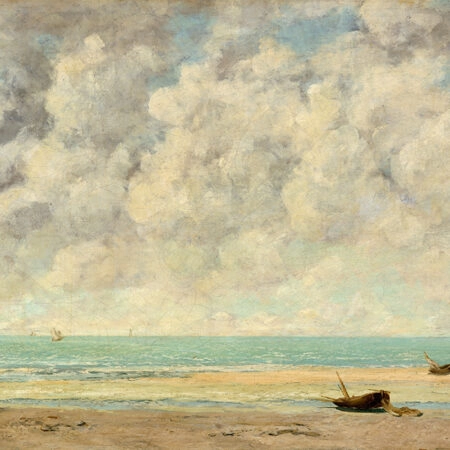 Πινακας Σε Καμβά GUSTAVE COURBET – THE CALM SEA - Gustave Courbet Sticky 6
