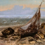 Πινακας Σε Καμβά GUSTAVE COURBET – THE FISHING BOAT