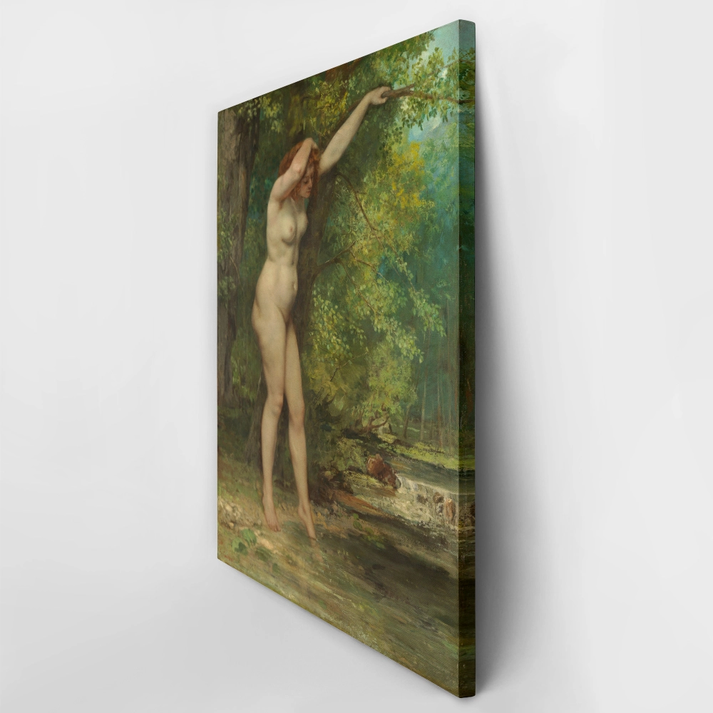 Πινακας Σε Καμβά GUSTAVE COURBET – THE YOUNG BATHER