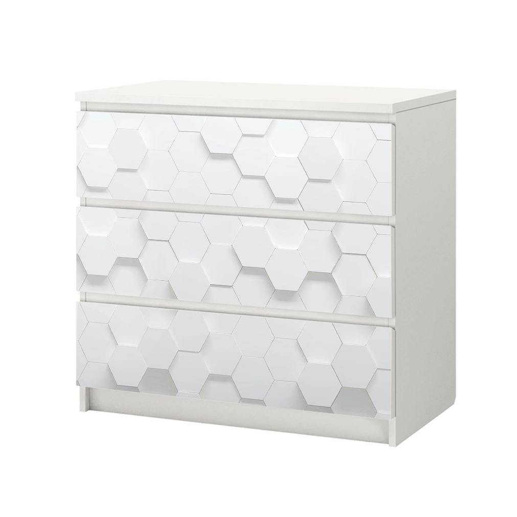 Αυτοκόλλητο Συρταριέρας HEXAGONAL PARAMETRIC