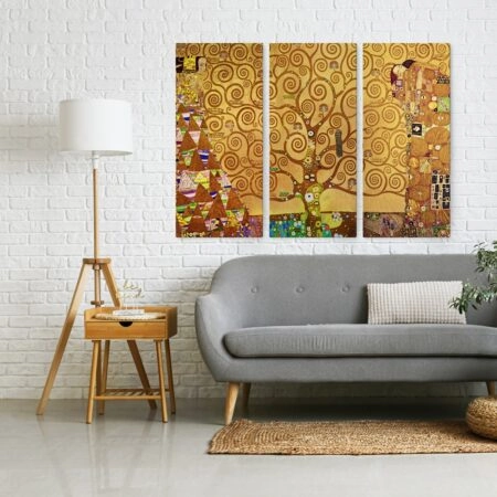 Τρίπτυχος Πινακας KLIMT TREE OF LIFE - Gustav Klimt Sticky 5