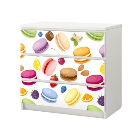 Αυτοκόλλητο Συρταριέρας MACARONS - Αυτοκολλητα επιπλων Sticky 2