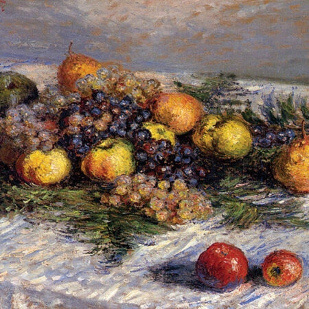 Πινακας σε καμβά MONET - PEARS AND GRAPES - Monet Claude Sticky 5
