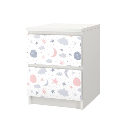 Αυτοκόλλητο Συρταριέρας NURSERY PATTERN - Αυτοκολλητα επιπλων Sticky 1