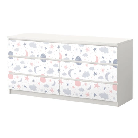 Αυτοκόλλητο Συρταριέρας NURSERY PATTERN - Αυτοκολλητα επιπλων Sticky 5